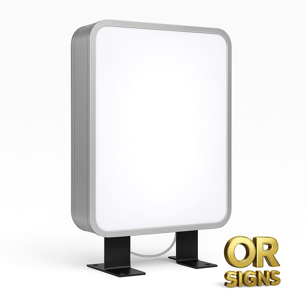 CAJA DE LUZ RECTANGULAR RETROILUMINADA PREMIUM (50X70)(40X60)