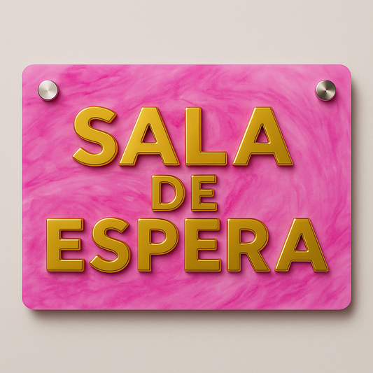 SEÑALAMIENTOS EN ACRILICO ESPEJO PREMIUM