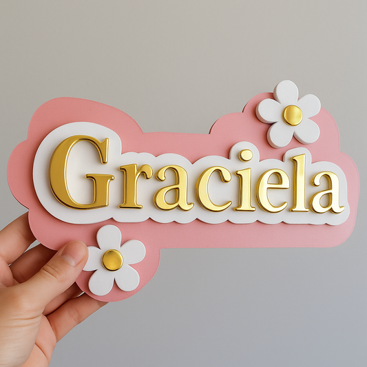 Placa decorativa para casa y negocio